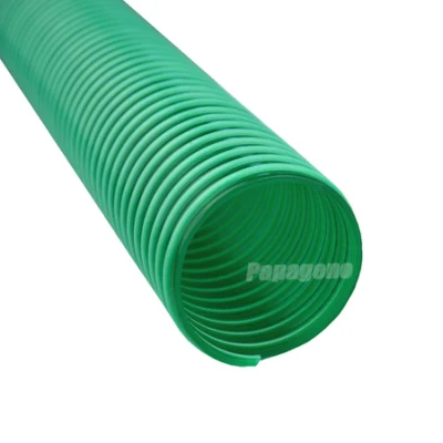 Manguera de tubo corrugado de PVC con alto contenido de gluten flexible personalizada