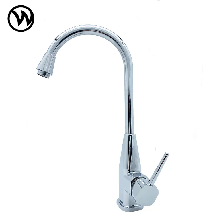 Grifo de cocina hecho en China Manguera flexible chapada en pulido